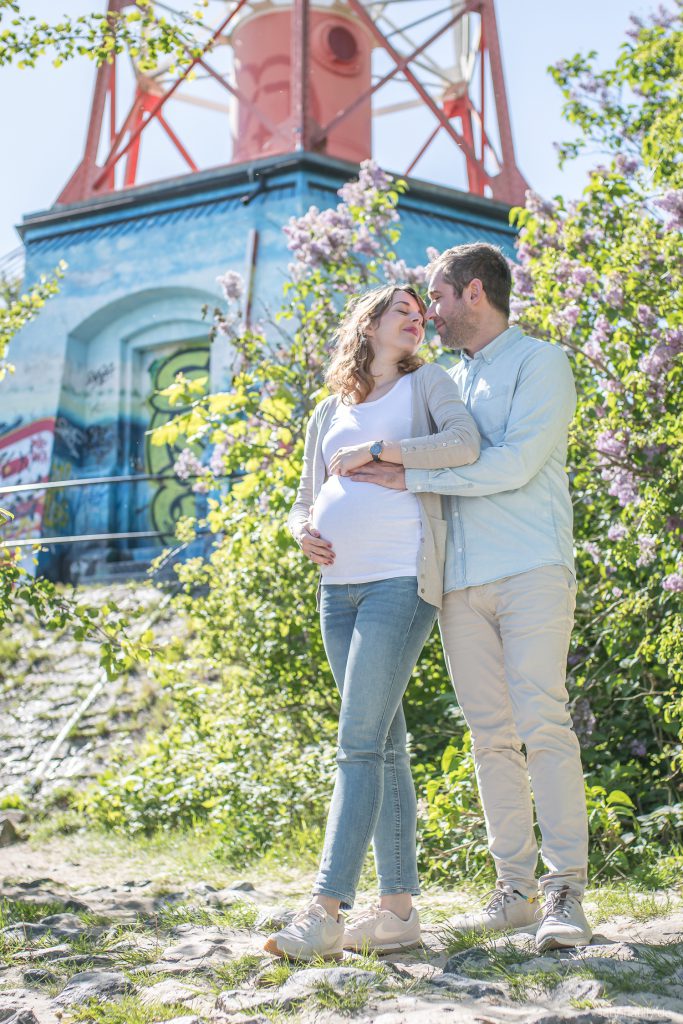 Sabrina Tilly Fotografie - Babybauch Shooting Elbstrand Hamburg