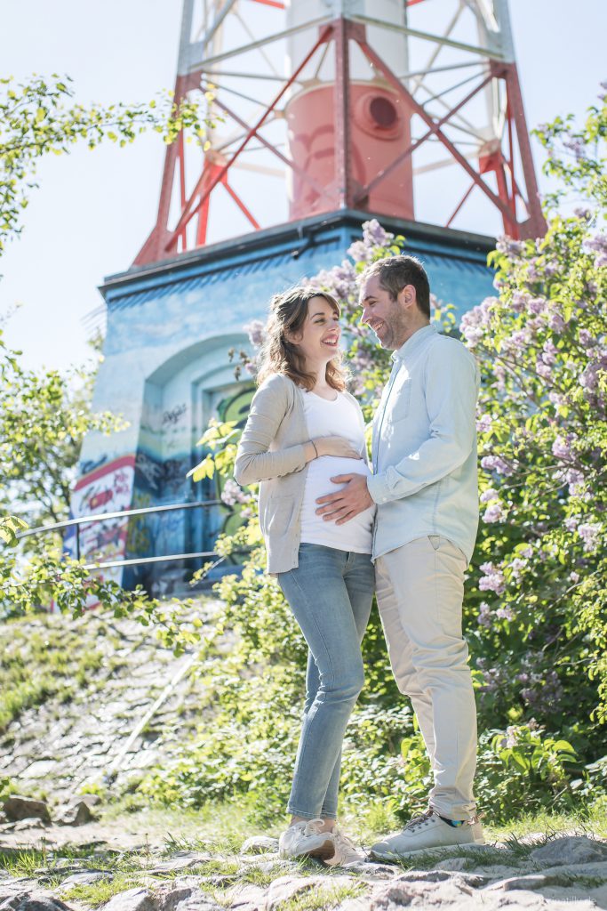 Sabrina Tilly Fotografie - Babybauch Shooting Elbstrand Hamburg