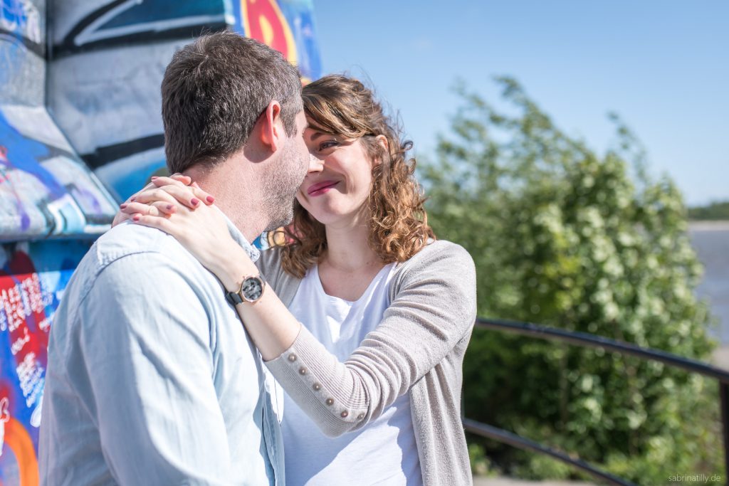 Sabrina Tilly Fotografie - Babybauch Shooting Elbstrand Hamburg